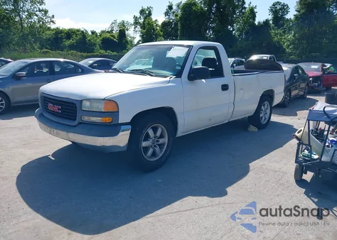 2002 GMC Sierra 1500 Standard z USA, uszkodzony, nr VIN 1GTEC14V22Z900924